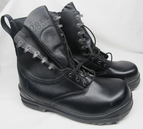 NEW Men&#039;s Sievi Steel Toe Black Work Boots - Model 285 - Size 12 US