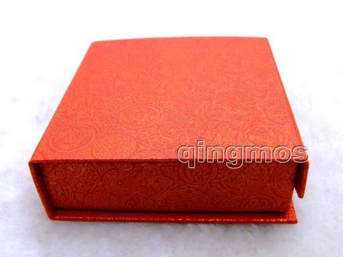 One Square Big 9.2*9.2*3cm Multi Purpose Red Bracelet Jewelry Displays box-box25