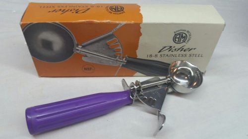 American metalcraft (nspds40) .81 oz stainless steel thumb disher for sale