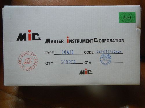 500Pcs 10A 10 Amp 1000V 1KV Axial Hot Sale Diodes Rectifier 10A10 New  (braid)