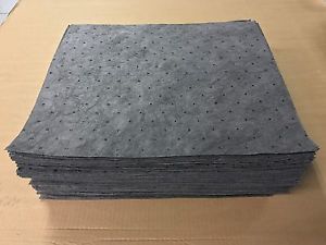 New pack of 25 spilfyter lightweight absorbent pig mat pads 18&#034; x 16&#034; free ship for sale