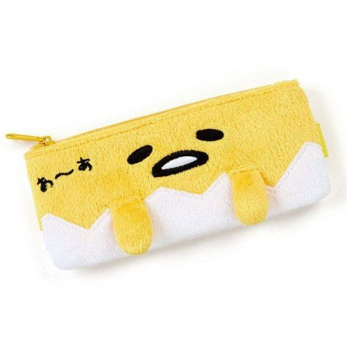 Gudetama Plush Pen Bag with Planner Strap Planner-Band Perfect for A6 B6 Size