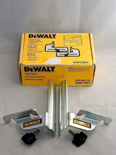 Dewalt 1996 dw7084 miter saw crown stops for / fits dw708 for sale
