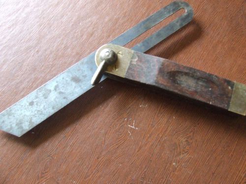 Vintage h. disston sliding t-square bevel wood handle for sale