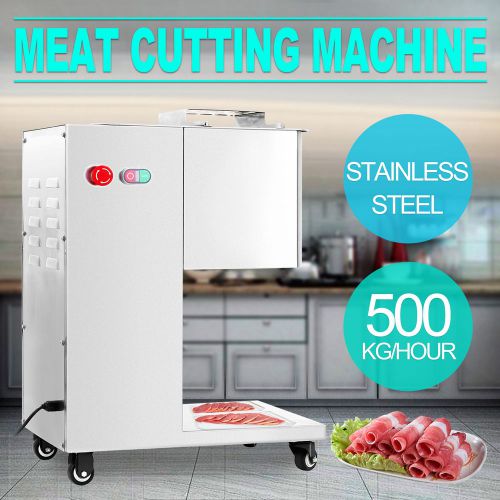 meat grinder cutter slicer,meat cutting machine,500KG output,with pulley