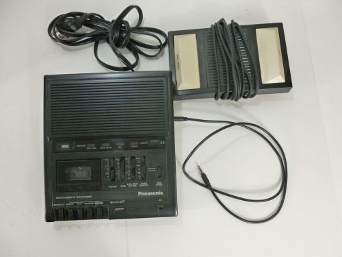 Panasonic RR-930 Microcassette Transcriber Dictaphone Recorder w/ Pedal RP-2692