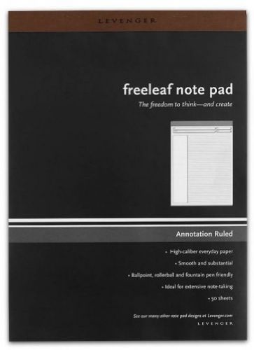 Levenger Freeleaf Annotation Ruled Pads, Letter, Pack Of 5 (ADS5580 LTR)