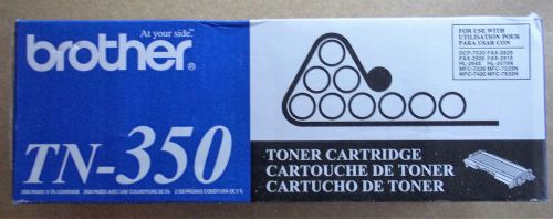 Brother TN-350 Toner Catridge  - Genuine New and Sealed Brother Toner!