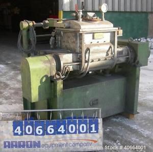 Used- AMK Double Arm Mixer, Type VII, carbon steel. Approximate working capacity