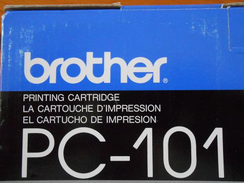 Brother PC-101 Printing Cartridge for Plain Paper Fax Machine. NEW, NEVER USED.