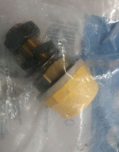 MILLER ELECTRIC PLUG JACK RECEPTACLE YELLOW 057608