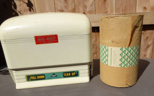 VINTAGE MIDWEST GEORGIA PACIFIC INDUSTRIAL PAPER TOWEL DISPENSER~w/ XTRA PAPER T