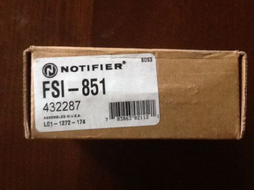 NEW Notifier FSI-851A Ionization Smoke Detector, Complete