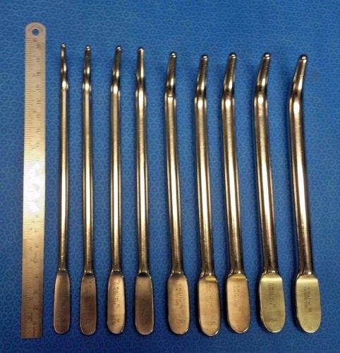 V. Mueller GU4090-020 through -036 McCrea Female Urethral Sound Set