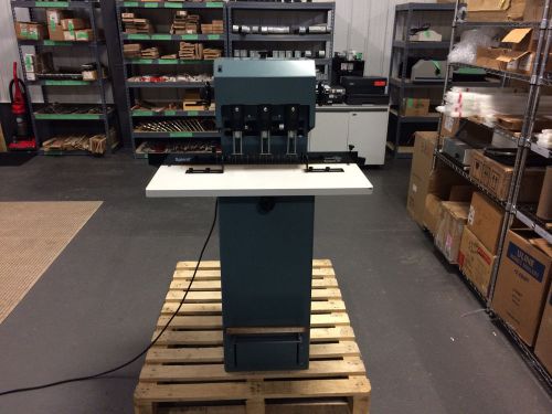 Lassco FMM-3 Three Spindle Paper Drill - Fully-Serviced &amp; Tested