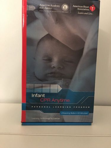 American Heart Association Infant CPR Anytime Personal CPR Learning Kit NIB