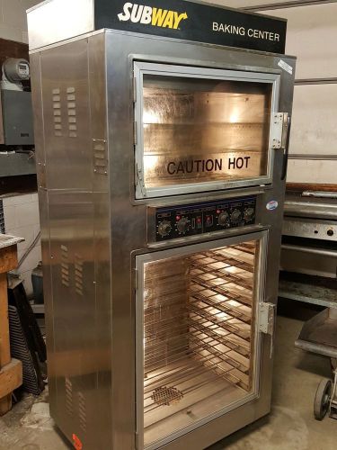 CONVECTION OVEN / PROOFER COMBO BAKING CENTER -Nu-Vu Tested