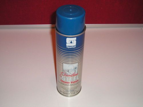 6 spartan industrial use stainless steel cleaner &amp; polish (20 oz. / 1 lb) for sale