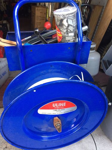 Uline strapping Cart In Great Shape Used