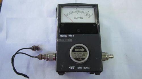 tokyo denpa WM-1 WATTS Through type power meter