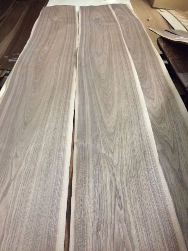 Wood  walnut    Veneers  108x9,11,11  total  3 pcs RAW VENEER N711..RUSTIC