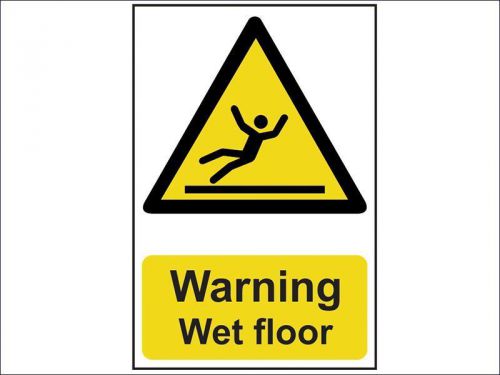 Scan - Warning Wet Floor - PVC 200 x 300mm