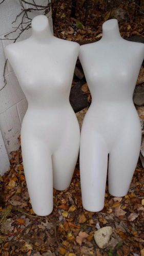 2 new petite ladies girl teen fashion mannequins. 2 for one money!!!!