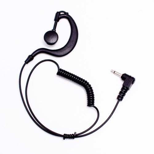 Listening Only Earphone with 3.5mm Plug for Speaker Microphone