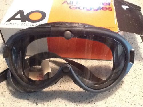 Vintage Steampunk American Optical Sure Guard All Rubber Safety Goggles
