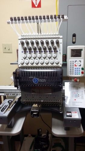 Embroidery Machine Pantogram GS1501 commercial embroidery machine.