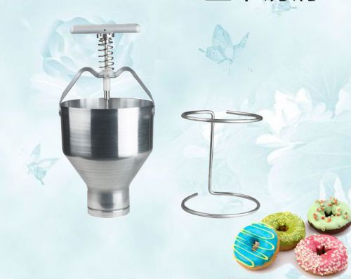 New Manual donut maker,Pastry Donut Filler Machine Stainless Steel,free shipping