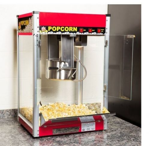 Carnival king popcorn machine 12oz pm50r stainless steel concession for sale