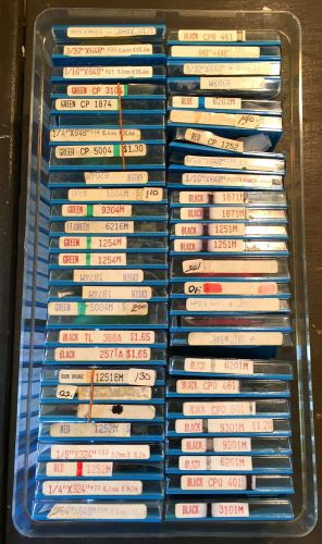 Over 50 Chartpak pressure sensitive graphic tapes, plus other tape items