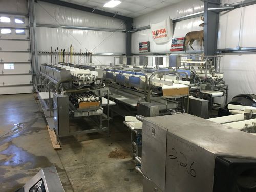 Complete Meat processing plant conveyors and Equipment