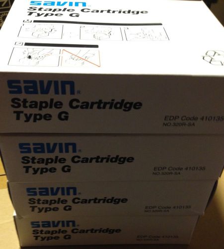 Genuine Savin Staple Cartridge Type G EDP Code 410135 *Same as Ricoh 410133