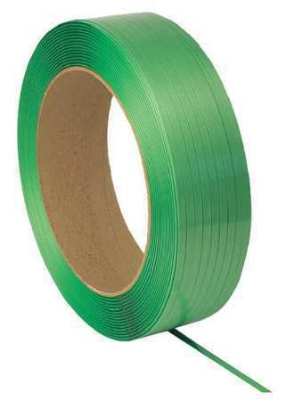 33rz04 plastic strapping, 2400 ft. l, 1.27 mil for sale