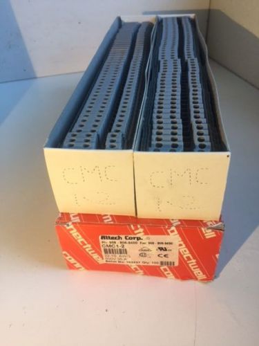 NEW LOT OF (94) ALTECH CORP TERMINAL BLOCKS CMC1-2 NEW IN ALTECH CORP BOX