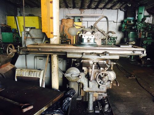 KEARNEY &amp; TRECKER HORIZONTAL MILLING MACHINE No. 4 War Finish