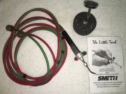 Smith equipment little torch jewelry torch with tips and magnetic stand--- used for sale