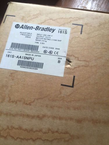 Allen Bradley 161S-AA15NPU Adjustable Frequency Drive New