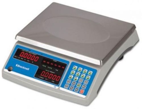 Brecknell Electronic 60 Lb. Coin And Parts Counting Scale, Gray (SBWB140)