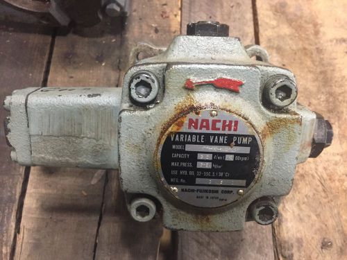 Nachi VDR-1B-1A2-22 Hydraulic Pressure Variable Vane Pump ***FREE SHIPPING***