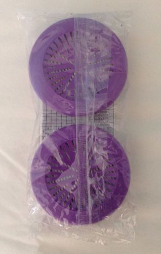 North 7580p100 purple particulate cartridge 2-pack nip for sale