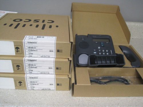 Lot of 4 Cisco Unified SIP Phone 3911 CP-3911