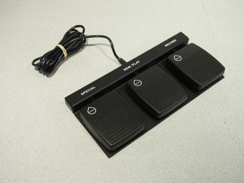 DAC FP-110-USB-WP Waterproof Foot Pedal for Dictation Tested Working