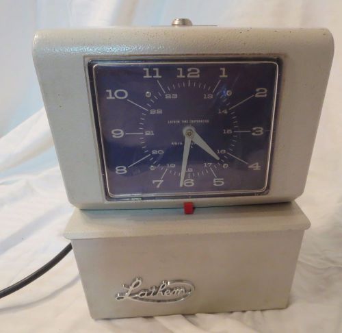 Lathem Heavy-Duty Automatic Time Clock Recorder 4001