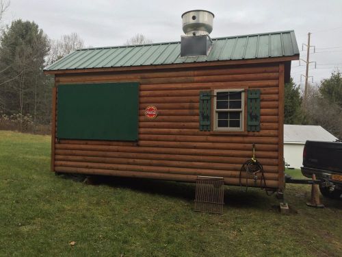 Complete commercial fast food vending trailer for sale