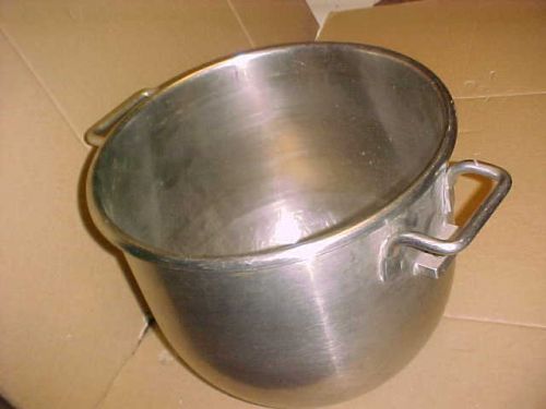 HOBART 30 QT STAINLESS STEEL MIXER BOWL