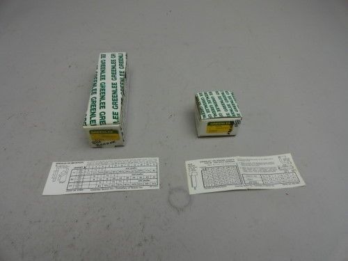 Greenlee 880 conduit bender ram travel offset bending chart decal sticker lot