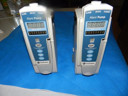 ALARIS PUMPS MODEL 8100. 2 UNITS.